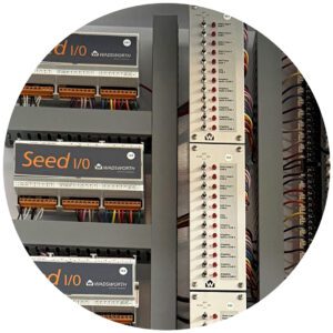 Seed I/O - Sensors send readings in and then Seed I/O sends output to equipment